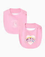 Rainbow Bib - Pink - 2 Pack