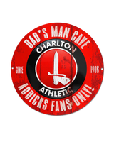 Charlton Athletic Dads Man Cave Sign