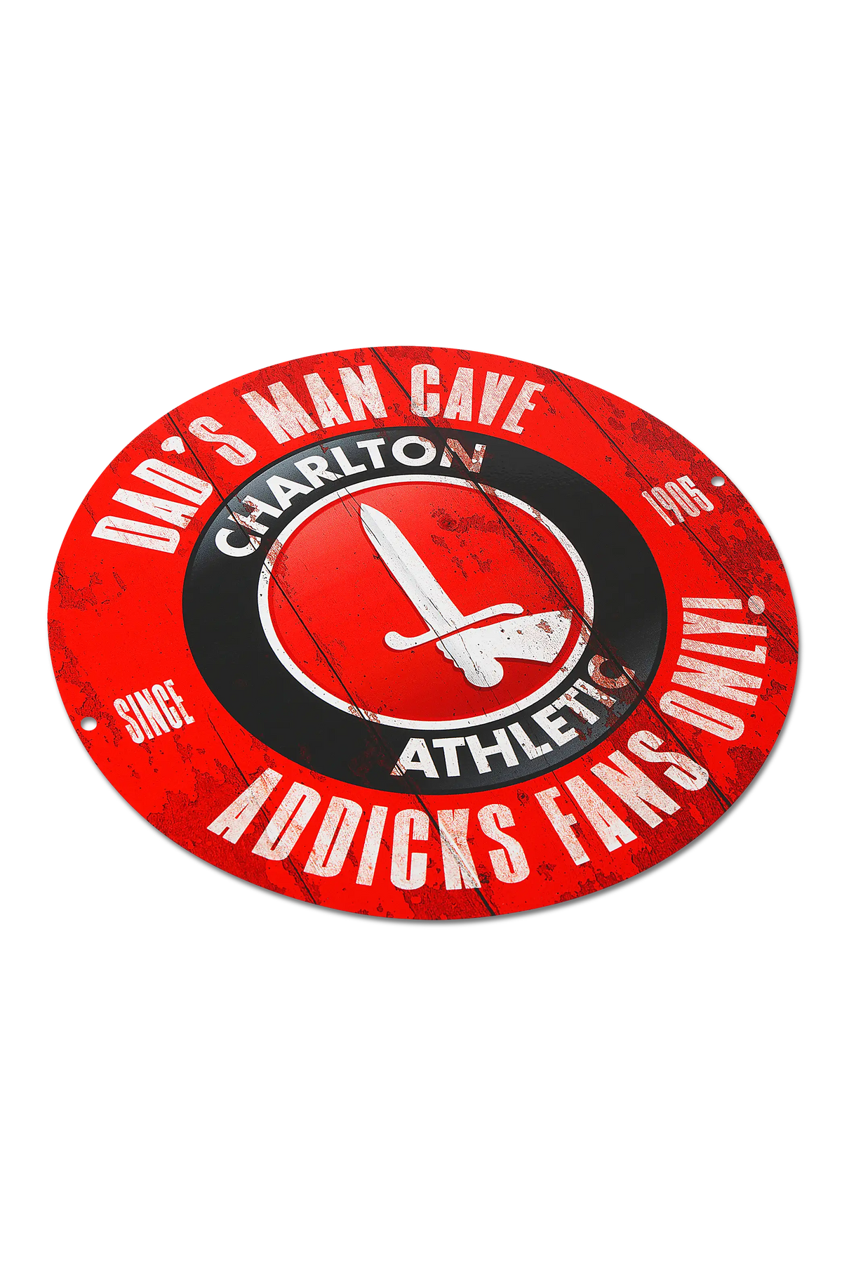 Charlton Athletic Dads Man Cave Sign