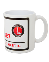 Charlton Athletic Street Sign Mug