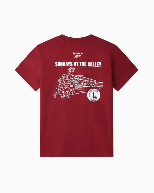 CAWFC Maroon T-Shirt - Junior
