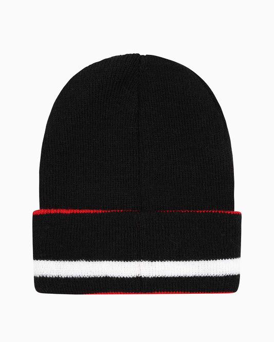 Junior Knitted Reversible Hat with Turnup