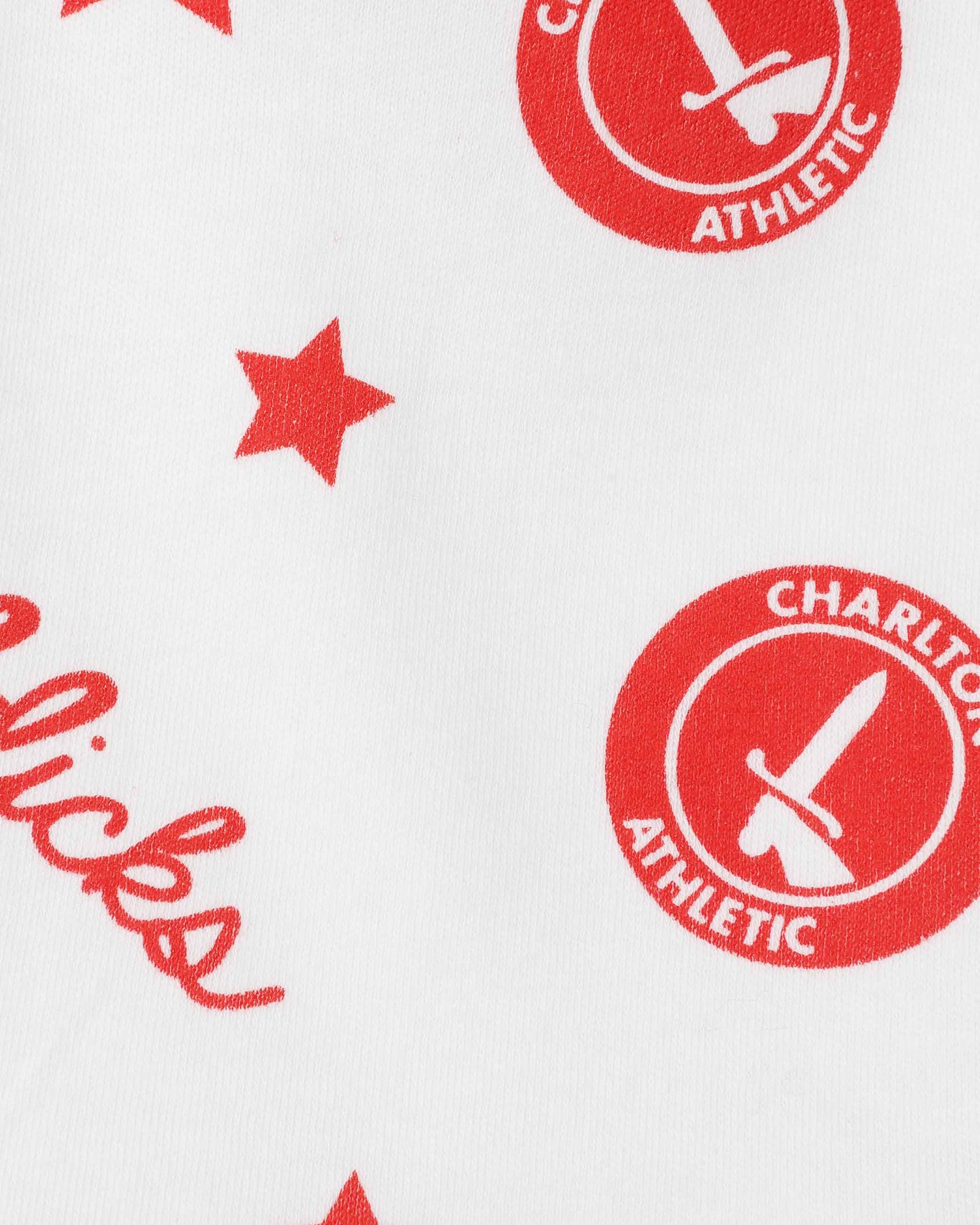 Addicks White and Red Bibs