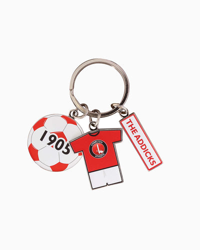 3 Charm Keyring
