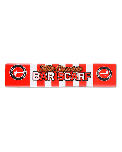 Charlton Athletic Milk Chocolate Bar Scarf 100g
