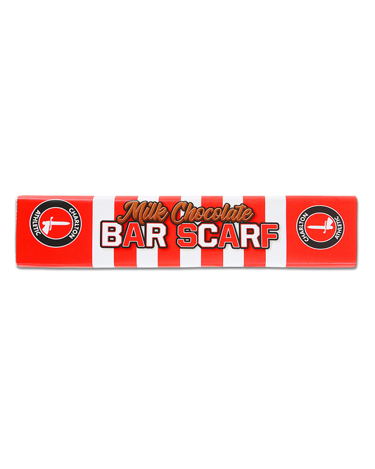 Charlton Athletic Milk Chocolate Bar Scarf 100g