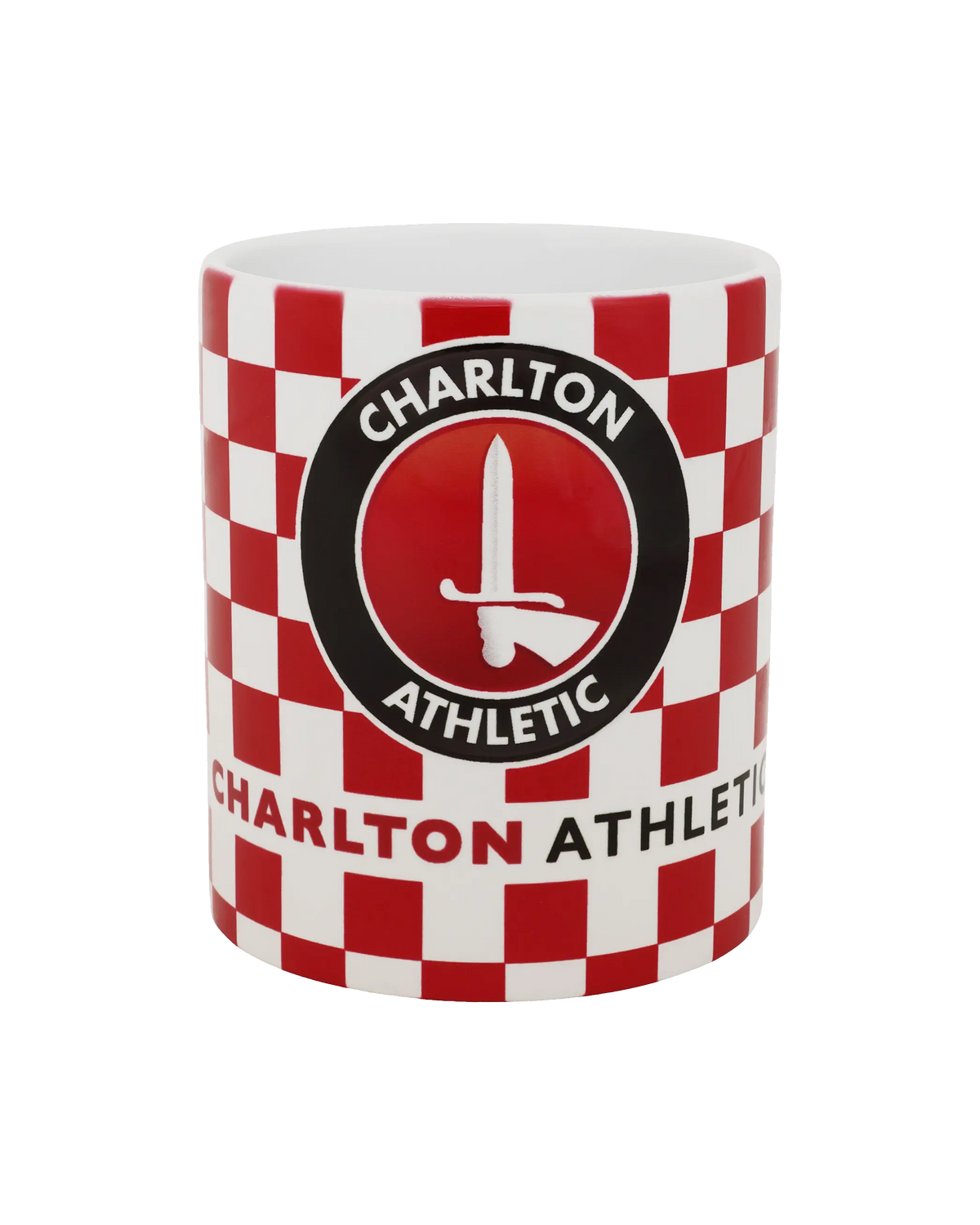 Charlton Athletic Checkerboard Mug
