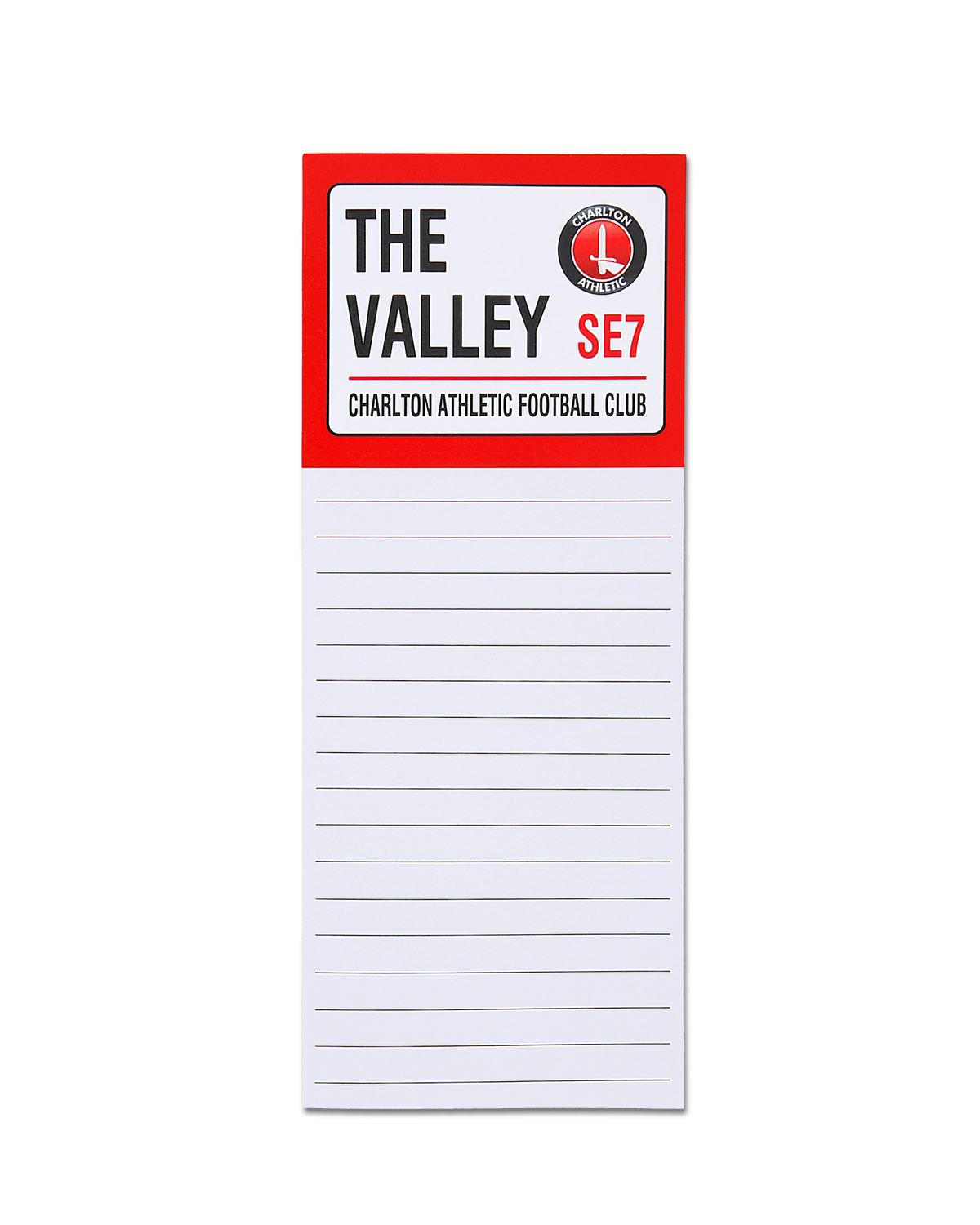 Charlton Athletic Memo Pad