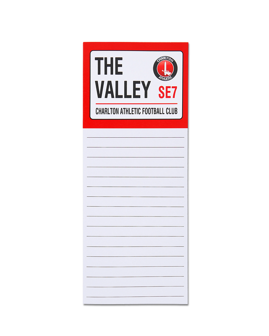 Charlton Athletic Memo Pad