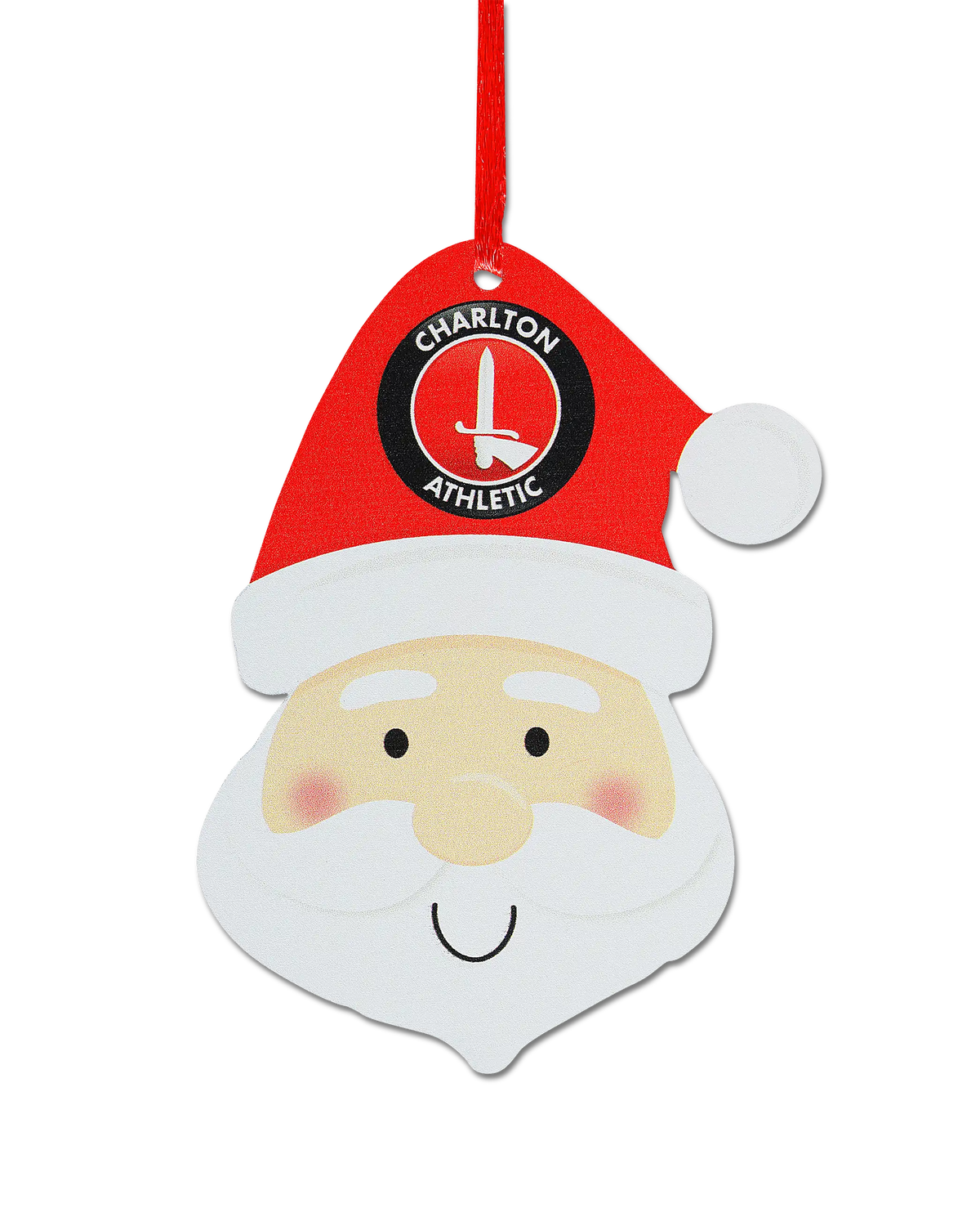 Charlton Athletic Santa Decoration