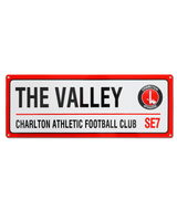 The Valley Street Sign