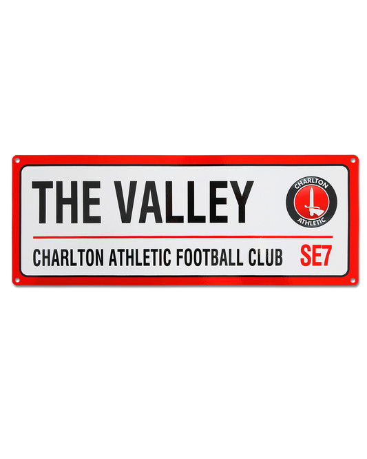 The Valley Street Sign