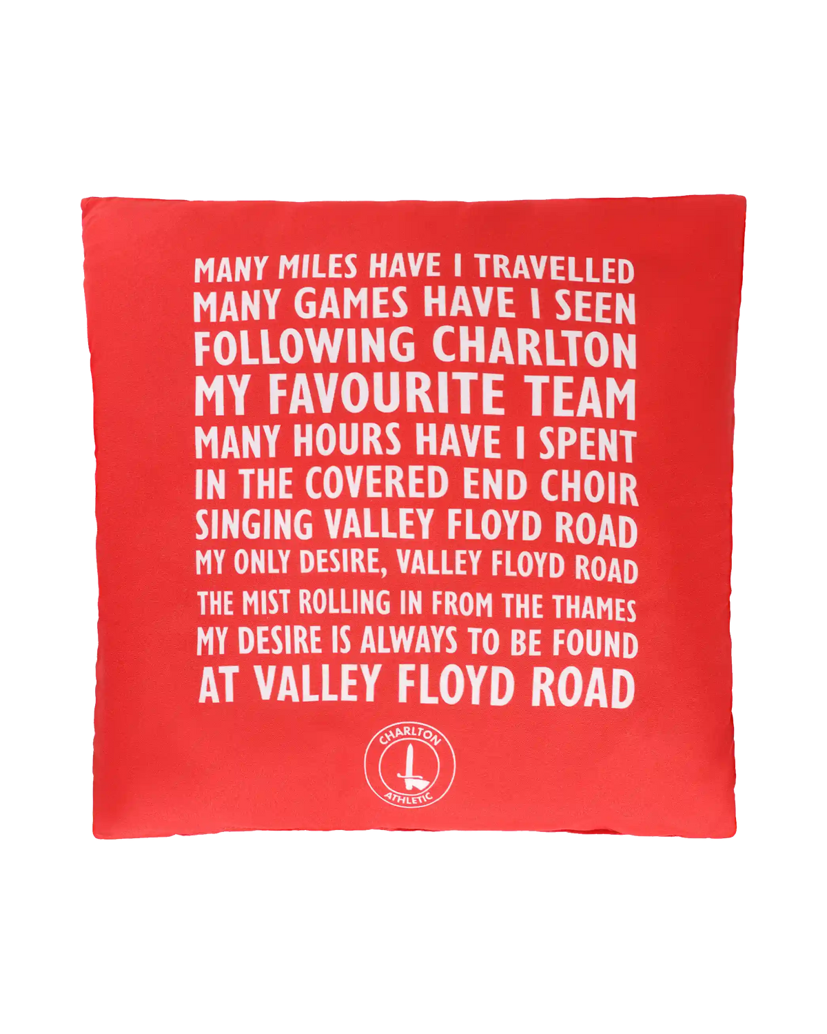 Charlton Athletic Square Cushion