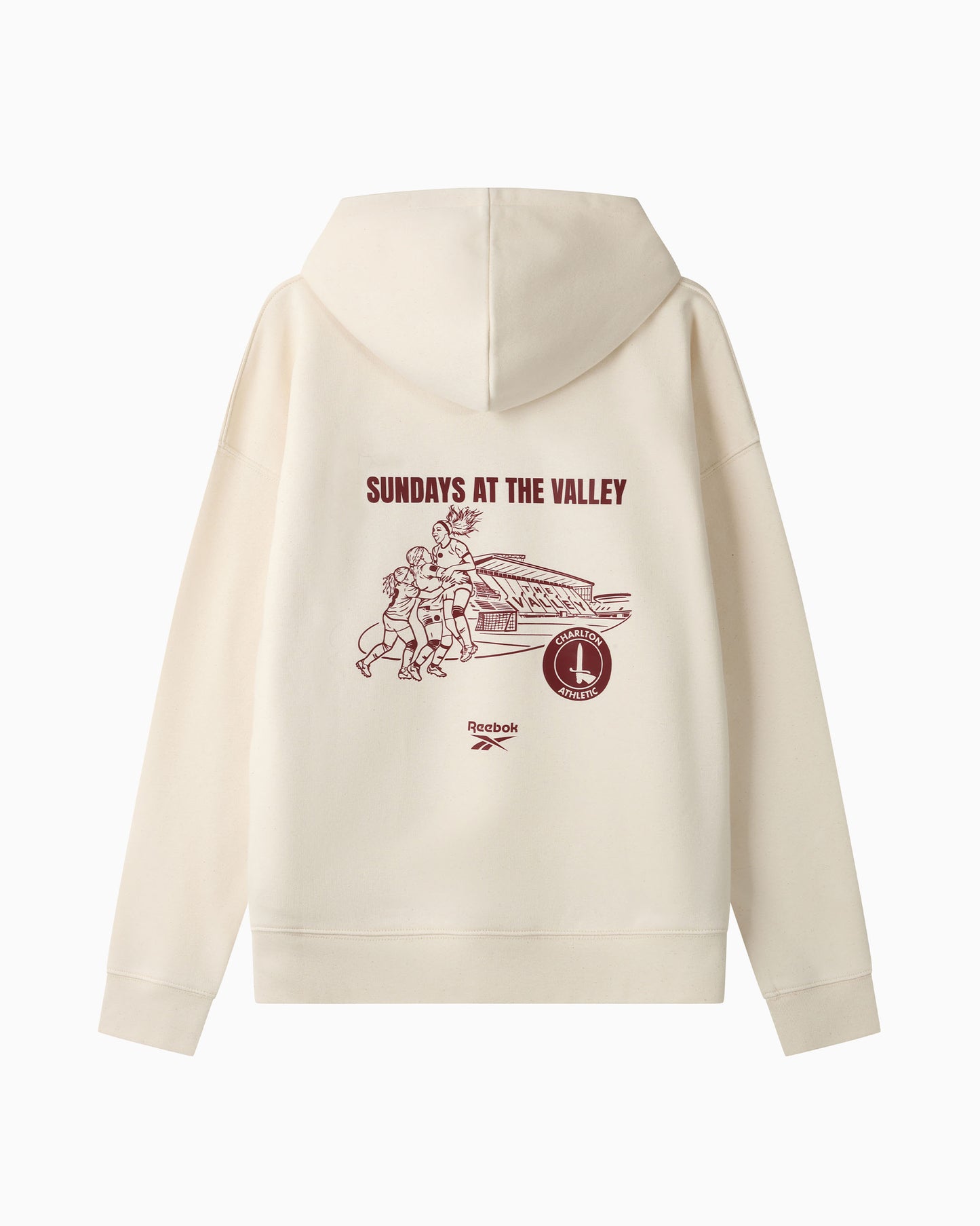 CAWFC Hoodie - Cream - Adult