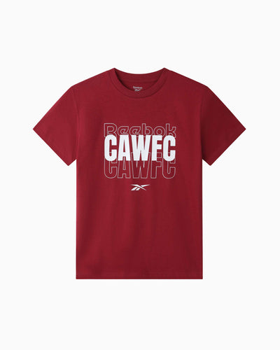 CAWFC Maroon T-Shirt - Junior