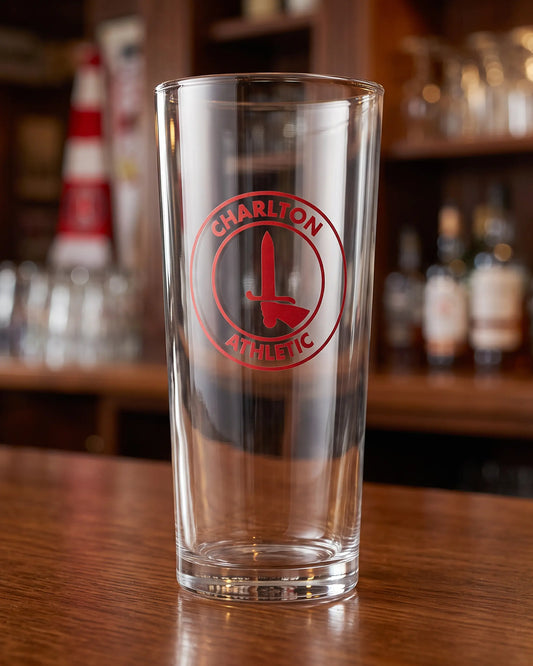 Charlton Athletic Staight Pint Glass