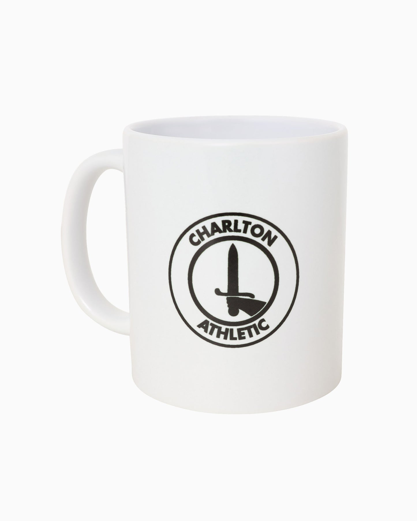 Logo White Glitter Mug