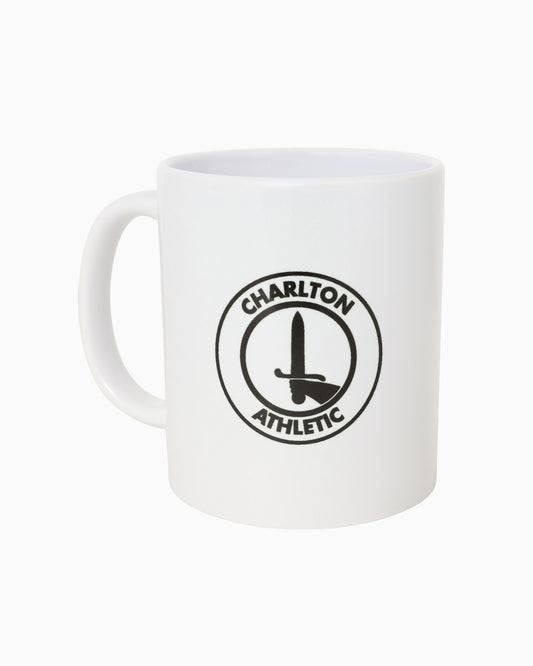 Logo White Glitter Mug