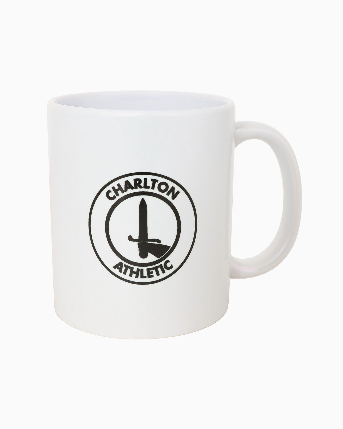 Logo White Glitter Mug