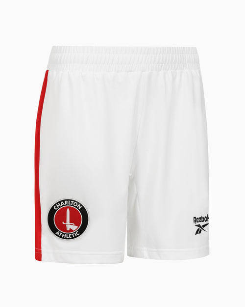 2026/27 Charlton Athletic Home Short - White - Junior