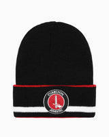 Junior Knitted Reversible Hat with Turnup
