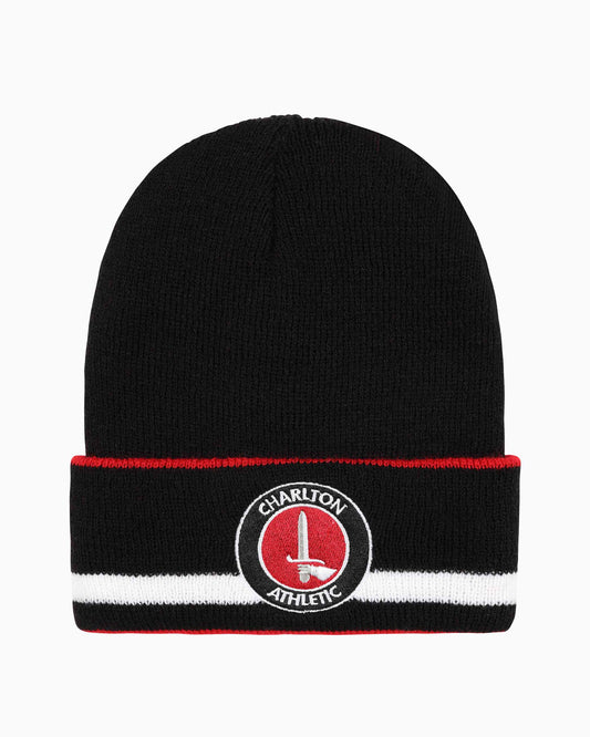 Junior Knitted Reversible Hat with Turnup