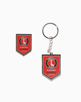 Playoff Winners Keyring and pin badge set