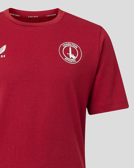 Junior 23/24 Players Travel Tee - Red