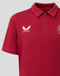 Junior 23/24 Players Travel Polo - Red