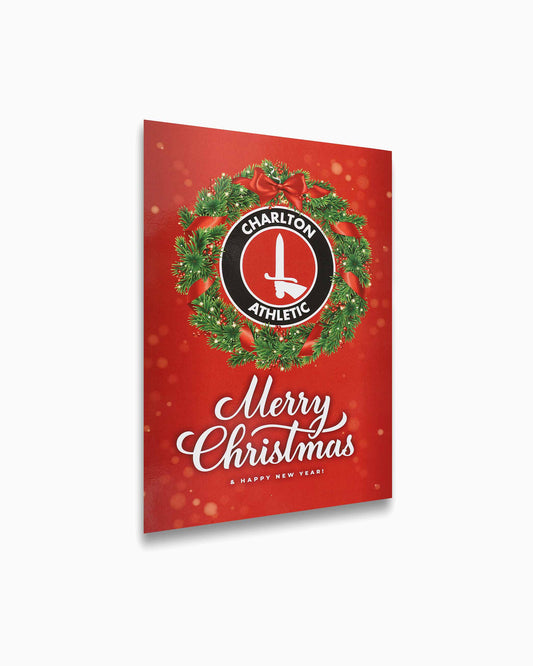 Wreath Christmas Card